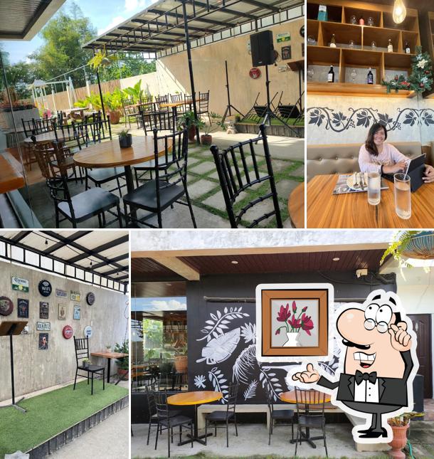 Interior design and atmosphere at Lola's Plates and Pours